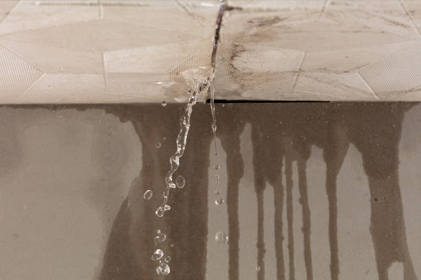 Professional Burst Pipe Cleanup technician working in Enon Valley, PA